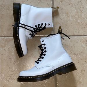 White Dr Martens